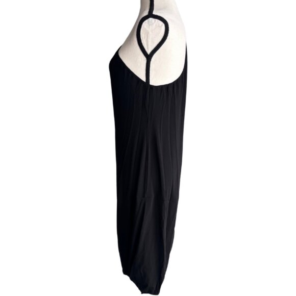 BCBG MAXAZRIA STYLISH ONE LONG SLEEVE, ONE SHOULDER DRESS, SZ.M - Picture 3 of 7